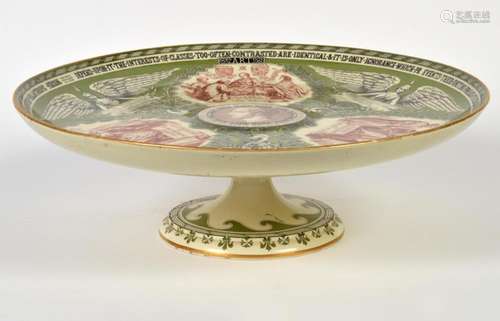 Art Union of London Tazza 1863 by Copeland