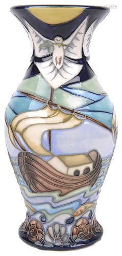 A contemporary Moorcroft vase 