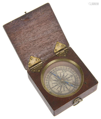 An 18th c. pocket compass