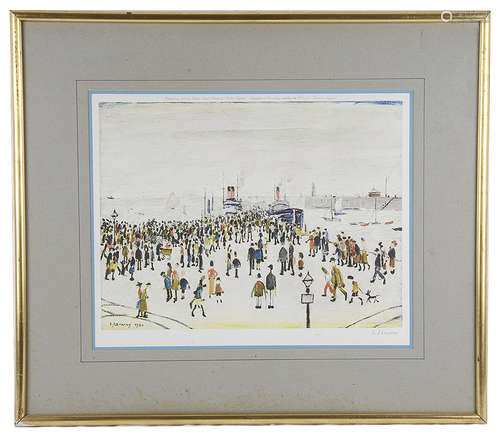 Laurence S Lowry, RBA, RA (Brit.1887-1976) 