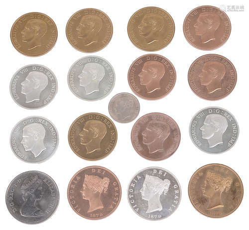 Collection of UK coinage(17)