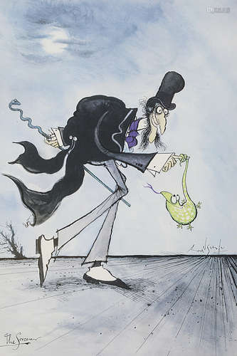 Ronald Searle CBE HRWS (Brit., 1920-2011) three humorous prints (3)