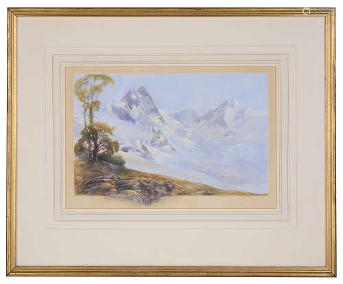 An early 20th c. topographical watercolour; William Powell