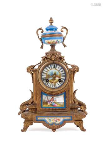 Reloj de sobremesa estilo Napoleón III realizado e