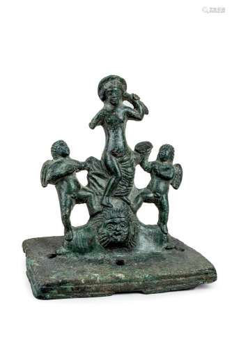 Afrodita Anadiomene de bronce. Roma. Siglo I - II