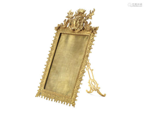 in the 19th century style  A gilt bronze photograph frame
