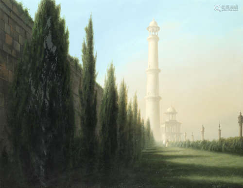 Terrace and Minaret Felix Kelly(British, 1914-1994)