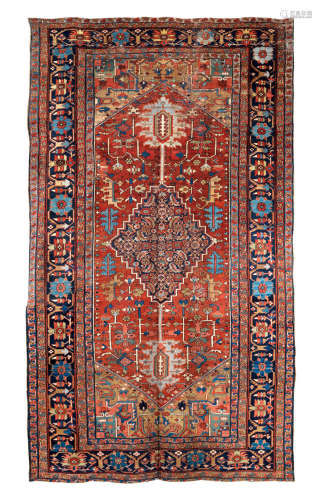 North West Persia, 544cm x 328cm A Heriz carpet