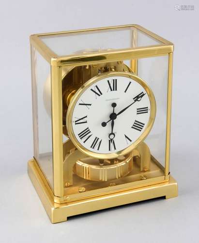 Jaeger LeCoultre, table clock Atmos, Cal. 625-5, reference 377743, gold-pla