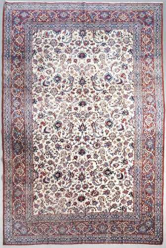 Isfahan, Seide, 1 Mio Knotem/qm, 332 x 216 cm