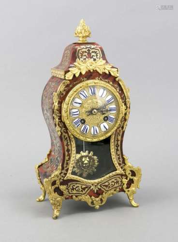 French clock pendulum in Boulle style, 2nd half of the 19th century, wooden