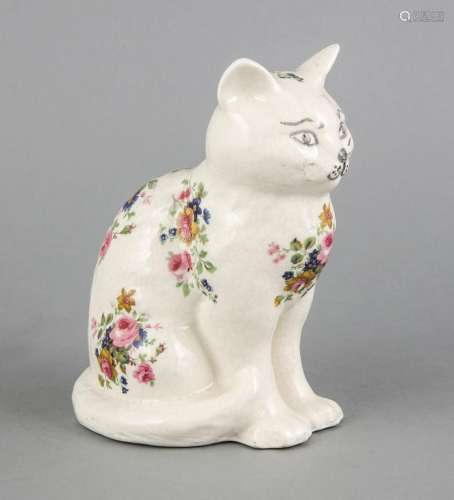 Sitting Cat, Sylvac Pottary, England, existed until 1982, ceramic, sitting