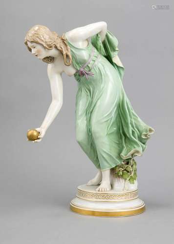 Ball player, Meissen, brand 1924-34, designed by Walter Schott (1861 Ilsenb