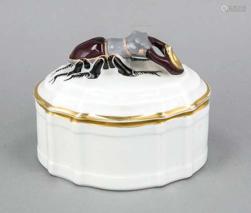 Art Nouveau lidded box, Hutschenreuther, brand of the Department of Art 192