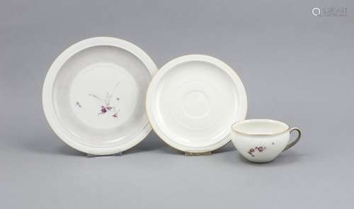 Tea set, KPM Berlin, stamps before 1945, plates from Selb, 1st quality, pai