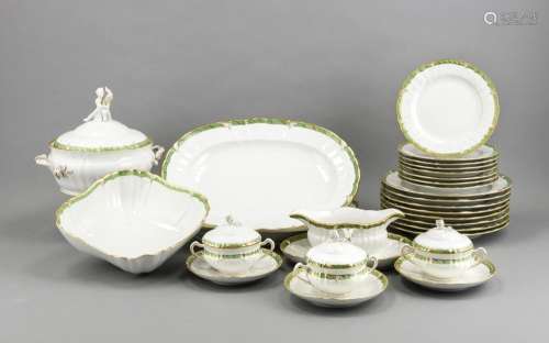 Dining service for 8 persons, 44 pcs., KPM Berlin, mark 1962-1992, 1st qual