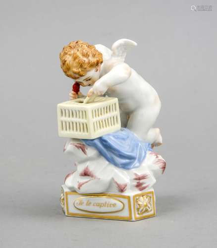Cupid, Meissen, stamp after 1934, 1st choice, designed by Michel Victor Aci