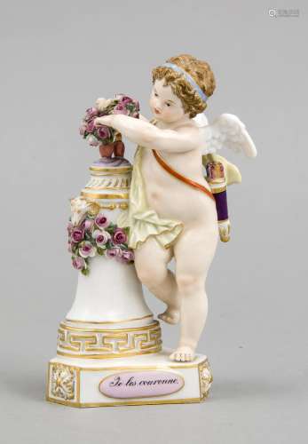 Amorette, Meissen, brand 1850-1924, 1st choice, designed by Michel Victor A