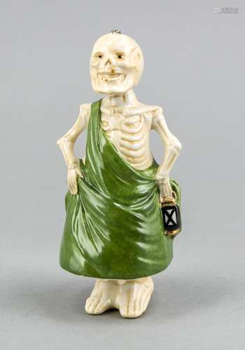 Nodder as Skeleton, Albert Stahl & Co., Rudolstadt, Thuringia, 20th cent.,