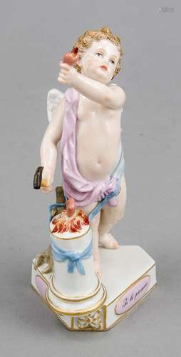 Amorette, Meissen, mark 1850-1924, 1st quality, designed by Michel Victor A