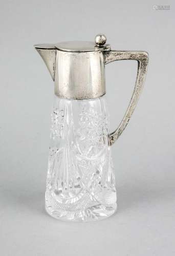 Mug with silver mounting, German, around 1920, hallmarked M.H. Wilkens & So