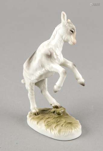 Jumping Kid, Nymphenburg, mark 1925-75, after a design by Mêne / August Göh