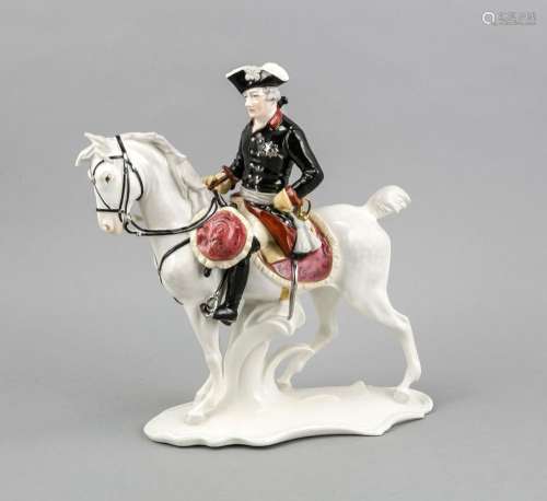 Frederick the Great on Horseback, mark Ens 1900-1910, Rudolstadt, Thuringia