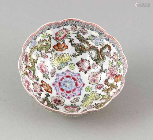 Shell, China, 1st half of the 20th century, so-called eggshell porcelain, r