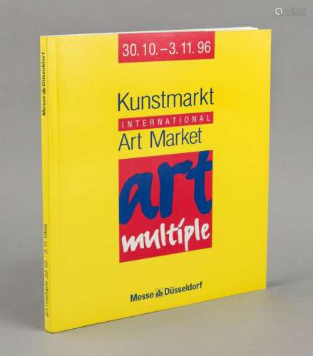 Katalog Kunstmesse Düsseldorf, München/Berlin 1996, mit orig. Serigraphie v