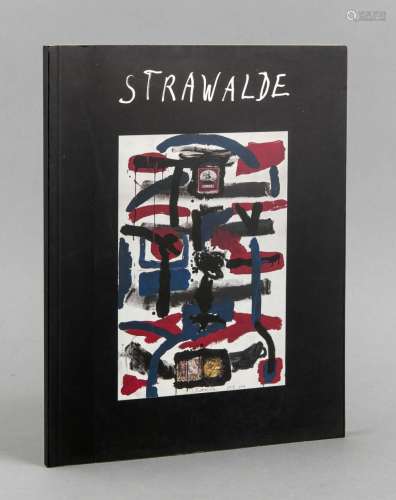 Ausstellungskatalog Strawalde, Zeichnung und Malerei, Berlin 1990, handsign