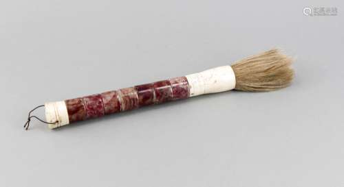 Great calligraphy brush, Japan / China, 19./20. Human hair, shaft of leg an