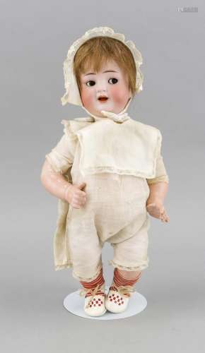 Porcelain head doll, Kämmer & Reinhardt, H. 35 cm