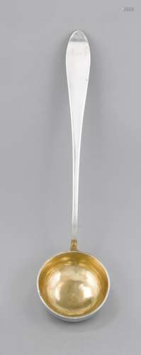 Soup Ladle, German, 1st half of the 19th century, marked J. C. S. Kessner a