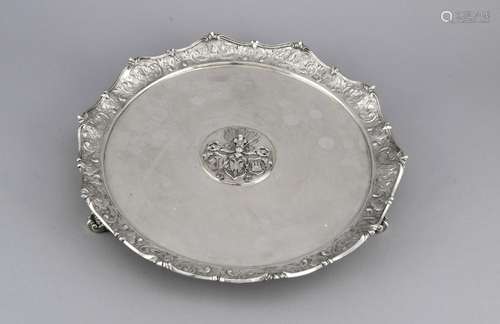 Large Round Tray of the North German Confederation, German, 2nd half of the