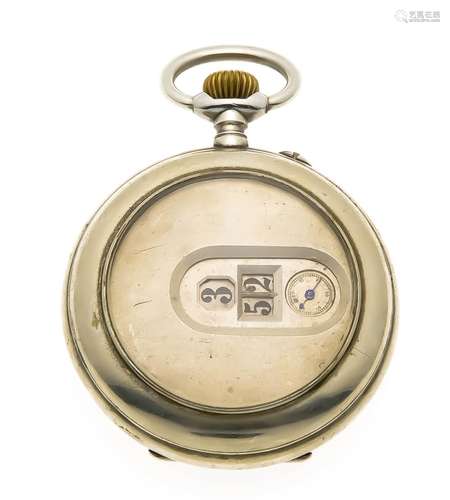 Springer pocket watch GT Gedeon Thommen (today Revue Thommen) with digital