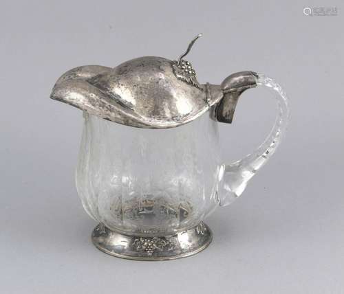 Jug, German, 1920/30s, JD Schleissner & Sons, Hanau, silver 800/000, h. 24