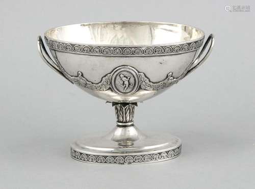 Oval bowl, German, around 1810, hallmarked presumably Heinrich Christoph Ca