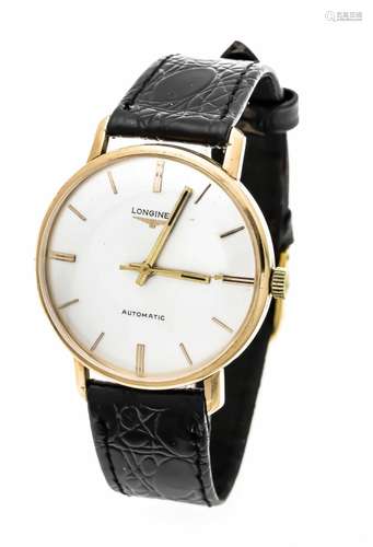 Longines men's wristwatch GG 750/000 automatic, running, movement no. 11514