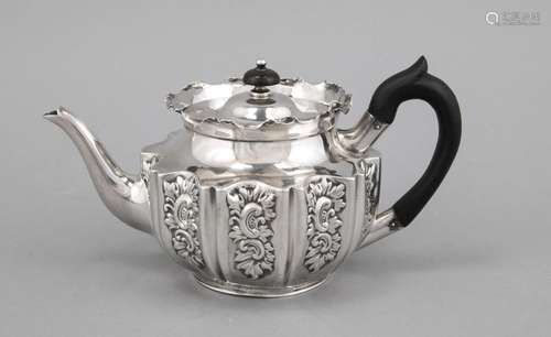 Teapot, Scotland, 1897, hallmarked Hamilton & Inches, Edinburgh, Sterling s