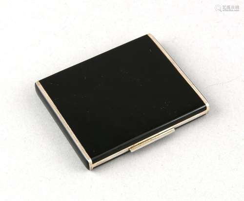 Cigarette case, 1st half of the 20th century, sterling silver 925/000 with