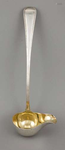 Ladle, German, 20th cent., hallmarked M.H. Wilkens & Söhne, Bremen-Hemeling