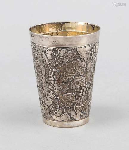 Beaker, German, middle of the 20th century, marked Wilhelm Ludwig, Hanau, s