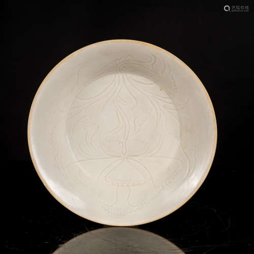 Liao/Jin Period Style Antique Dingyao Dish