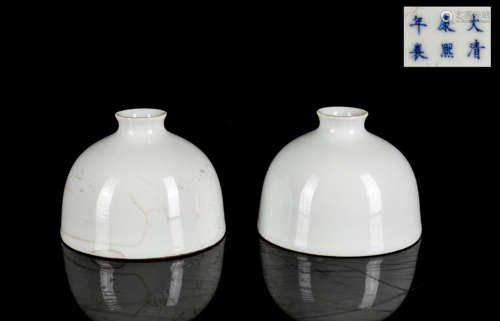 A Pair of 18th Antique Beehive Water Pot