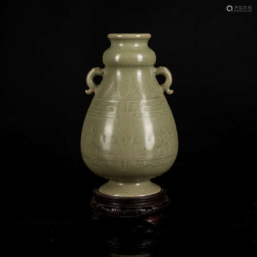 18th Qianlong Period Antique  Yaozhou Vase