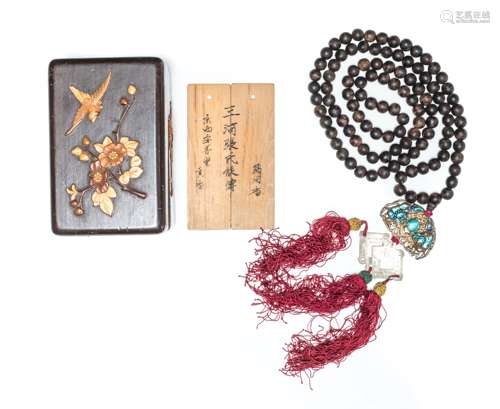 19th Antique Agarwood Prayer Beads