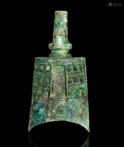 Shang Style Antique Bronze Bell ( Zhong)