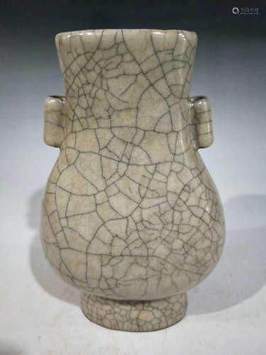 A GE KILN VASE