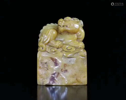 A QILIN SHAPED SEAL