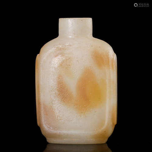 CHINESE GLASS SNUFF BOTTLE